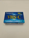 New Panasonic TC-30 Vhs-c Video Cassette Tape Super High Grade 90 Minute Sealed. Fixed Price $5.95.