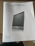 Cisco Webex Desk Pro Video Conferencing System Device For Meetings. Fixed Price $527.50.