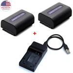 Battery / Charger For Sony HDR-CX6 HDR-CX7 HDR-CX11 HDR-CX12 DCR-SX60. Fixed Price $45.88.