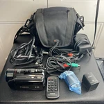Canon Vixia Hf M31 Full 1080P Avchd 32GB Flash Camcorder 15X Bundle Lot. Fixed Price $165.00.