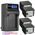 Kastar BP-819 Battery Lcd Wall Charger For Canon Vixia HFM40. Fixed Price $7.99.