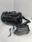Jvc Compact Vhs Camcorder With Bag Untested GR-AXM50U Head 3 Lcd. Fixed Price $35.00.