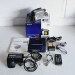 Sony DCR-HC24E Mini Dv Tape Digital Video Camera Handycam Bundle Tested Working. Fixed Price $133.88.