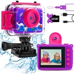 Pool Toy & Kids Underwater Camera 99FT Waterproof Action 1080P Vi.... Fixed Price $63.04.