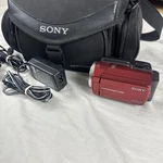 Sony Handycam DCR-SR47 Red Hdd Camcorder Video Camera 60X Zoom 60GB Tested. Fixed Price $139.99.