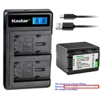 Kastar Battery Lcd Dual Charger For Panasonic VW-VBK360 & HDC-SD40 HDC-HS80PC. Fixed Price $9.99.