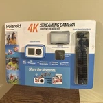 Polaroid 4K Streaming Camera - Content Creator Kit (sd Card Missing). Fixed Price $30.00.
