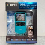 Polaroid ID610 All Weather Digital Camcorder Turquoise New Sealed. Fixed Price $60.00.