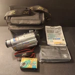 Jvc GR-SXM740U Super Vhs Camcorder Bundle Bag New Tape C-P7U Cassette Adapter Ff. Fixed Price $76.47.