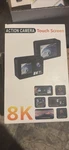 8K Wifi Ultrahd Action Camera, Waterproof, Dual Color Screen, Touch Bla. Fixed Price $65.00.