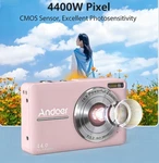Andoer Pocket Digital Camera Video CAMCORDE44MP 1080P With 32GB Card Batteries. Fixed Price $32.10.