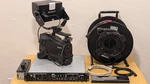 Sony HXC-FB75 Fiber Camera Chain W/ Ccu, Remote, Viewfinder, & 328 Ft Cable Reel. Fixed Price $9750.00.