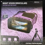Vivitar Digital Camera Binocular 10X Zoom Portable Tripod - Purple. Fixed Price $42.99.