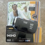 Vivitar 945HD Camcorder 12.1MP 2.7" Lcd Sd Hdmi Black Image Stabilization. Fixed Price $12.00.