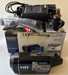 Sony Handycam HDR-CX130 Camcorder 3.3MP 1080P Exmor Cmos 42X Zoom Bundle. Fixed Price $125.00.