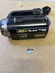 Jvc Everio GZ-HD10EK Handheld High Definition Hdd Camcorder 40GB + 8GB Sd. Fixed Price $80.58.