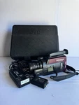 1989 Jvc Red GR-60U AA-V6U Videomovie Vhsc Charger/manual/case/keys/tv Adapter. Fixed Price $49.95.