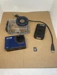 Migear Extreme Explorer 1080P Action Camera Bundle With Waterproof Case Blue. Fixed Price $10.90.