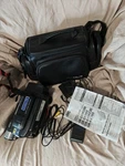 Jvc GR-AX970U Compact Vhs Cam With Case, Power Cable, Av Cables, Batteries, Manu. Fixed Price $45.99.
