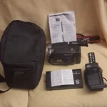 Vintage Jvc Compact Vhs Camcorder Bundle - With Bag, Remote, & Accessories. Fixed Price $50.00.