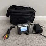 Sharp VL-SD20U Minidv Video Camcorder Camera Transfer Bundle Tested Vgc. Fixed Price $98.99.