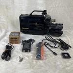 Sharp VL-L2500U Vhs Camcorder W/ Hard Case & Cables (untested). Fixed Price $52.00.