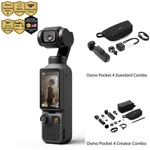 Dji Osmo Pocket 4 Standard / Creator Combo Gimbal 6K No Tariffs In Us Fast Ship. Fixed Price $706.50.