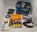 Samsung SCD23 Minidv Digital Camcorder Box, Manual, Cd, Power Ad Tested See Desc. Fixed Price $99.99.