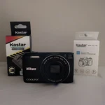Nikon Coolpix S6800 Digital Camera Black 12X Wide Optical Zoom Wifi 16MP Working. Fixed Price $142.87.