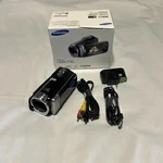 Samsung HMX-F90 Hd Camcorder Black 52X Optical Zoom Lcd Screen Sd Usb. Fixed Price $80.00.