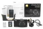 Exellent Nikon Coolpix S9300 Black 16.0MP Digital Camera 18X Zoom From Japan. Fixed Price $219.99.