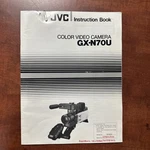 Vintage Jvc Oem GX-N70U Color Video Camera Instruction Book 1983. Fixed Price $14.95.