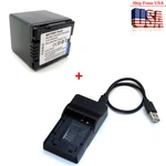 Battery / Charger For Panasonic PV-GS65 PV-GS69 PV-GS70 PV-GS75 PV-GS80 PV-GS83. Fixed Price $15.88.