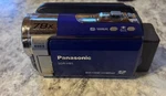 Panasonic SDR-H85 Handheld 80GB Hdd Camcorder Blue Tested. Fixed Price $30.00.