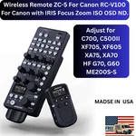 Aodelan Wireless Lanc Remote For Canon Camcorders Replace RC-V100 Iris Zoom. Fixed Price $169.99.