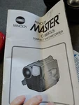Minolta Master C-563CLS Compact Vhs Camcorder. Fixed Price $39.95.