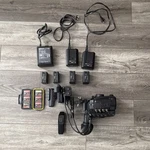 Canon Eos C500 Cinema Camera Kit W/ Handle, Batteries, Chargers, Cf Cards, Ef. Fixed Price $840.00.