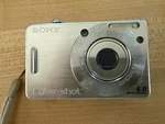 Sony Cyber-shot DSC-W50 6.0MP Digital Camera Silver Charger, & Battery. Fixed Price $128.18.