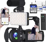 Video Camera 8K Camcorder 48MP Uhd Wifi Ir Night Vision Vlogging. Fixed Price $150.00.