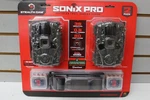 Trail Camera Stealth Pk Sonix Pro 36 Mp Cellular Dual Sim 80 Ft. Range 32GB Sd. Fixed Price $70.00.