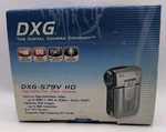 DXG-579V Handheld Hd Digital Video Camera 8MP Silver 4X Zoom Bundle Tested. Fixed Price $79.99.