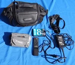 Canon ES50A 8MM Video Camera Camcorder Inspected/testewd Case Adaptor Remote. Fixed Price $124.99.