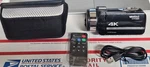 Vivitar - 4K Digital Camcorder Black. Fixed Price $50.00.