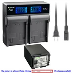 Kastar Battery Lcd Rapid Charger For Canon BP-827 & Vixia Camera. Fixed Price $39.99.