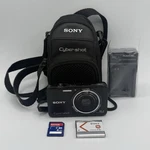 Sony Cyber-shot DSC-WX9 16.2MP Digital Camera W/ Case & Memory Card. Fixed Price $144.00.