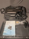 Vintage Panasonic Omnimovie Vhs Camcorder With Manual AFX8 PV-704 Untested. Fixed Price $149.99.