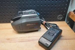 (g) Panasonic Palmcorder PV-L750D Vhs-c Camcorder W/charger No Battery. Fixed Price $38.23.