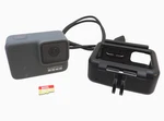 Gopro 7 Silver Camera With Memory Card. Fixed Price $85.00.