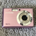Samsung SL102 Pink Compact Camera 10.2MP 3X Zoom 2.7" Card Error. Fixed Price $65.00.