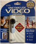 Vintage Cvs One-time-use Digital Video Camcorder White/silver 4". Fixed Price $19.99.